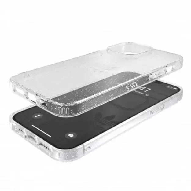 Adidas OR Protective iPhone 13 Pro Max 6,7  Clear Case Gliter transparent 47148 2