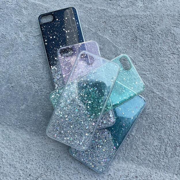 Wozinsky Star Glitter Shining Cover for Samsung Galaxy A31 transparent 9