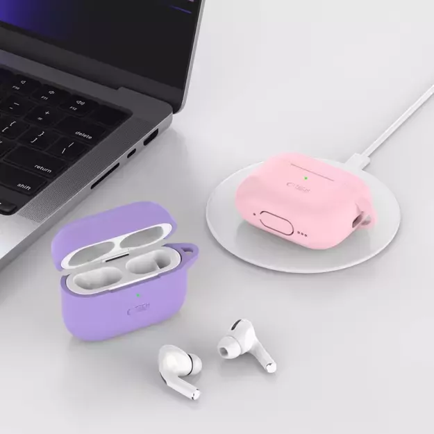 Tech-Protect Silicone Hook Case for Apple AirPods Pro 1 / 2 - Black 9