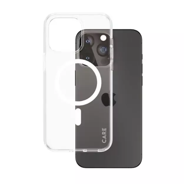 CARE by PanzerGlass Urban Combat Case MagSafe for iPhone 15 Pro Max - White 1