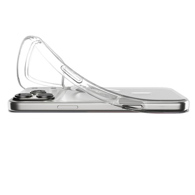 Spigen Liquid Crystal MagSafe Case for iPhone 17 Pro Max - Clear and White 5