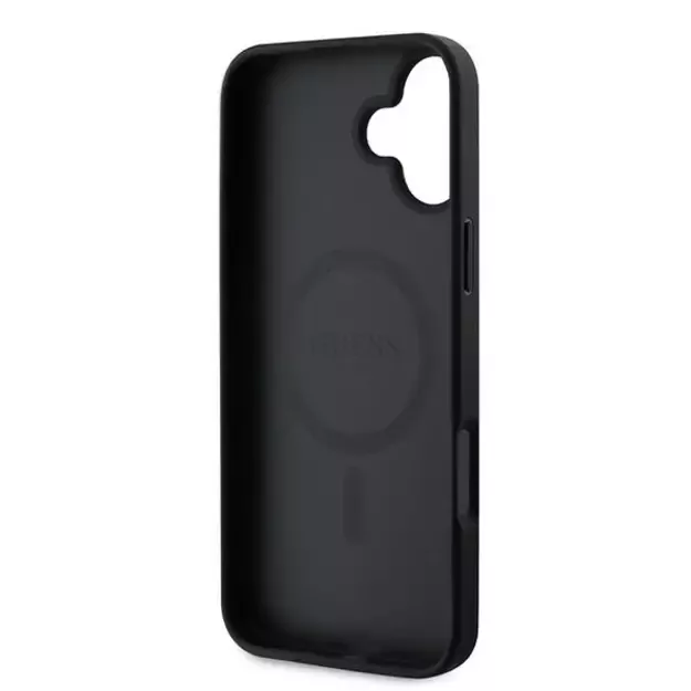 Guess 4G Ring Classic Logo MagSafe case for iPhone 16 Plus - black 6