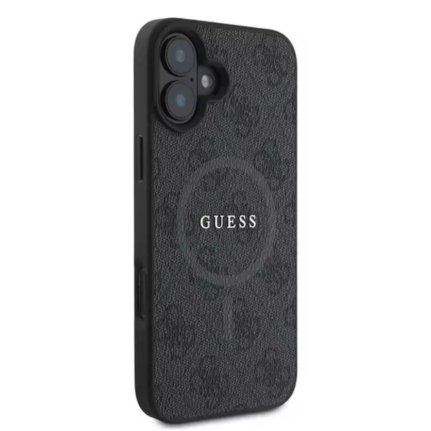 Guess 4G Ring Classic Logo MagSafe case for iPhone 16 Plus - black 3