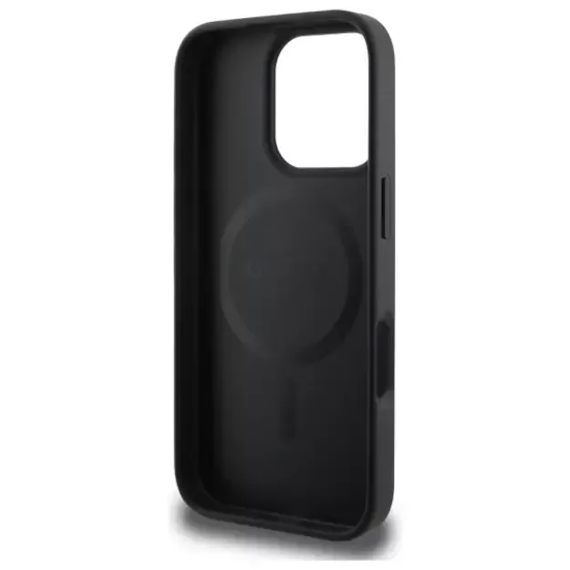 Guess 4G Ring Classic Logo MagSafe case for iPhone 16 Pro Max - black 13