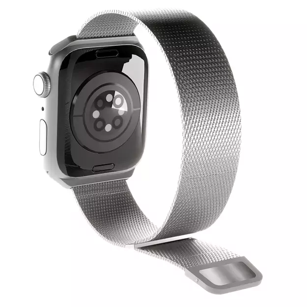 Puro Milanese Stainless Steel Apple Watch Band 38/40/41mm - Silver 6