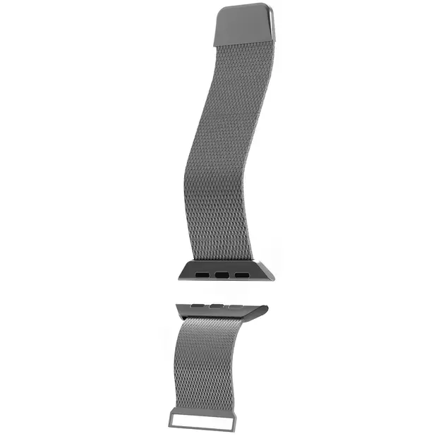 Puro Milanese Stainless Steel Apple Watch Band 38/40/41mm - Silver 8