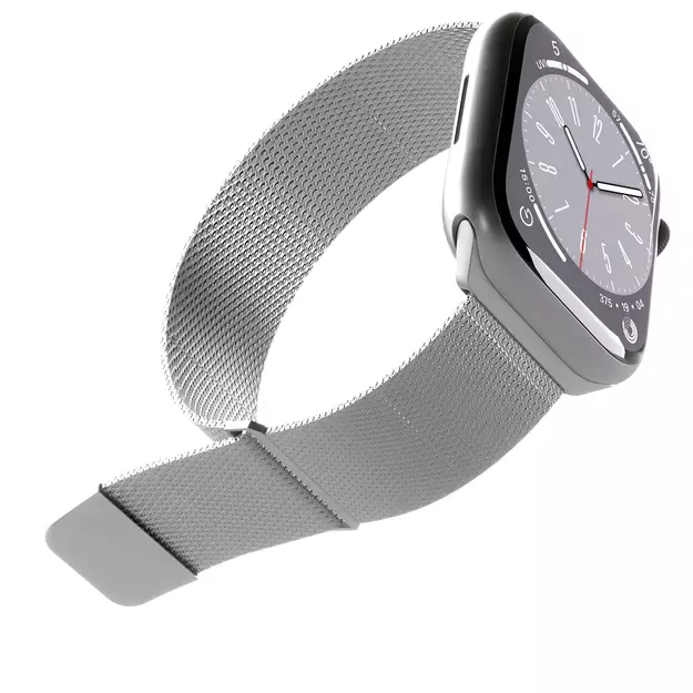 Puro Milanese Stainless Steel Apple Watch Band 38/40/41mm - Silver 2