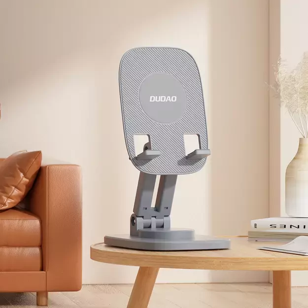Dudao desk telescopic stand foldable stand for phone tablet gray (F5XS) 14