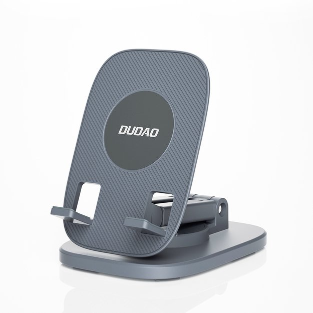 Dudao desk telescopic stand foldable stand for phone tablet gray (F5XS) 2