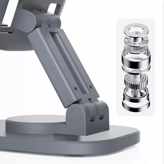 Dudao desk telescopic stand foldable stand for phone tablet gray (F5XS) 12