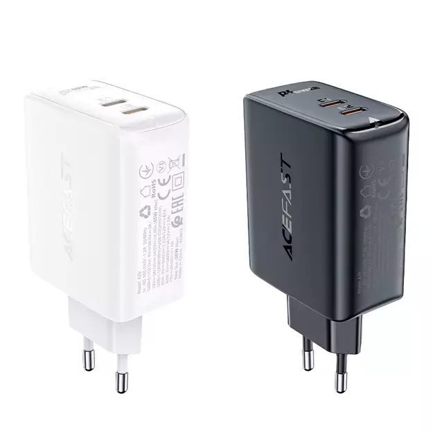 Acefast A29 PD50W GaN (USB-C + USB-C) dual port charger black 7