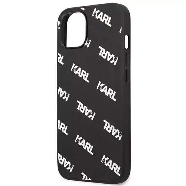 Karl Lagerfeld KLHCP13SPULMBK3 iPhone 13 mini 5,4  hardcase czarny/black Allover 5