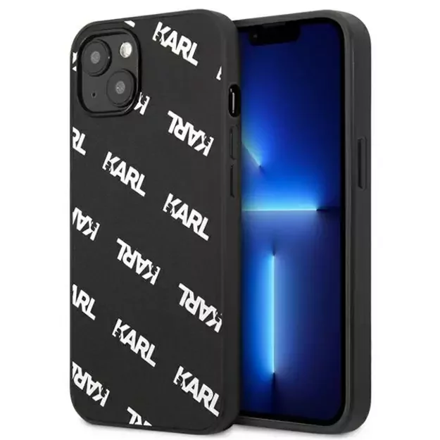 Karl Lagerfeld KLHCP13SPULMBK3 iPhone 13 mini 5,4  hardcase czarny/black Allover