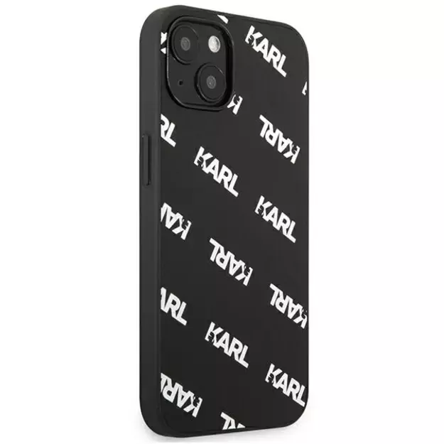 Karl Lagerfeld KLHCP13SPULMBK3 iPhone 13 mini 5,4  hardcase czarny/black Allover 3