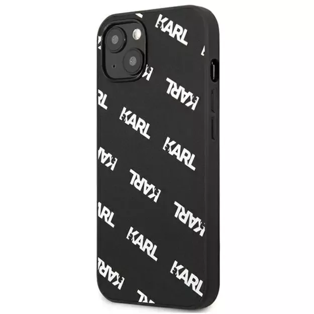 Karl Lagerfeld KLHCP13SPULMBK3 iPhone 13 mini 5,4  hardcase czarny/black Allover 1