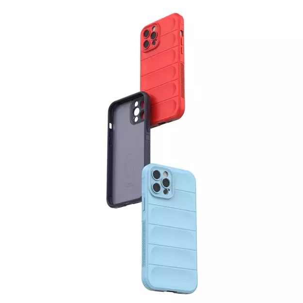 Magic Shield Case case for iPhone 12 Pro Max flexible armored dark blue cover 41