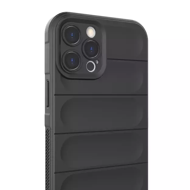 Magic Shield Case case for iPhone 12 Pro Max flexible armored dark blue cover 36