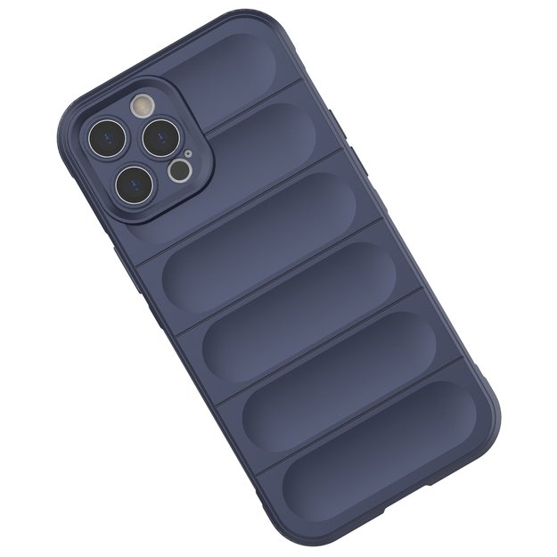 Magic Shield Case case for iPhone 12 Pro Max flexible armored dark blue cover 19