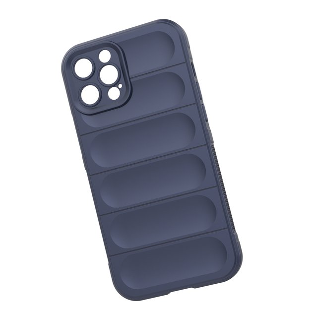 Magic Shield Case case for iPhone 12 Pro Max flexible armored dark blue cover 23