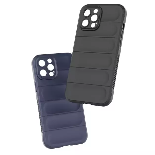 Magic Shield Case case for iPhone 12 Pro Max flexible armored dark blue cover 51