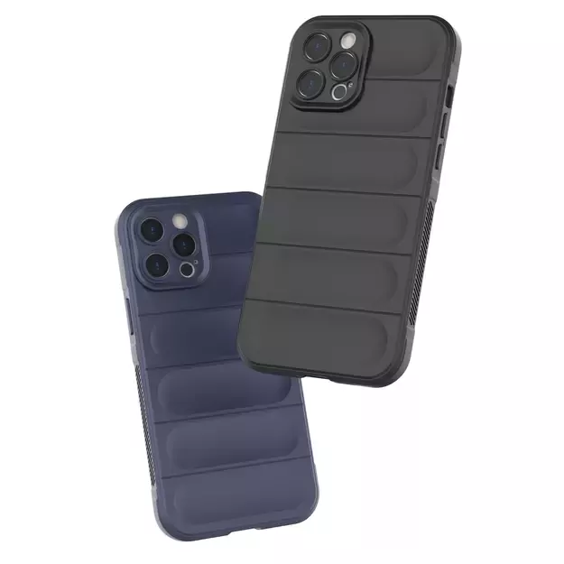 Magic Shield Case case for iPhone 12 Pro Max flexible armored dark blue cover 50