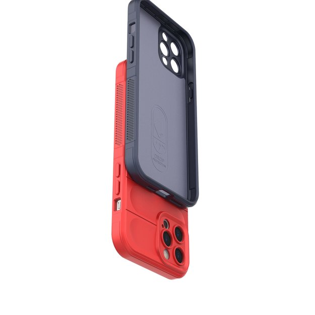Magic Shield Case case for iPhone 12 Pro Max flexible armored dark blue cover 14