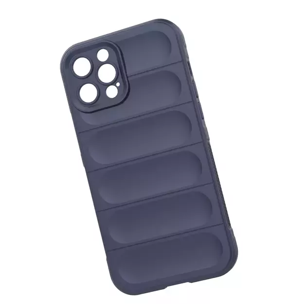 Magic Shield Case case for iPhone 12 Pro Max flexible armored dark blue cover 52