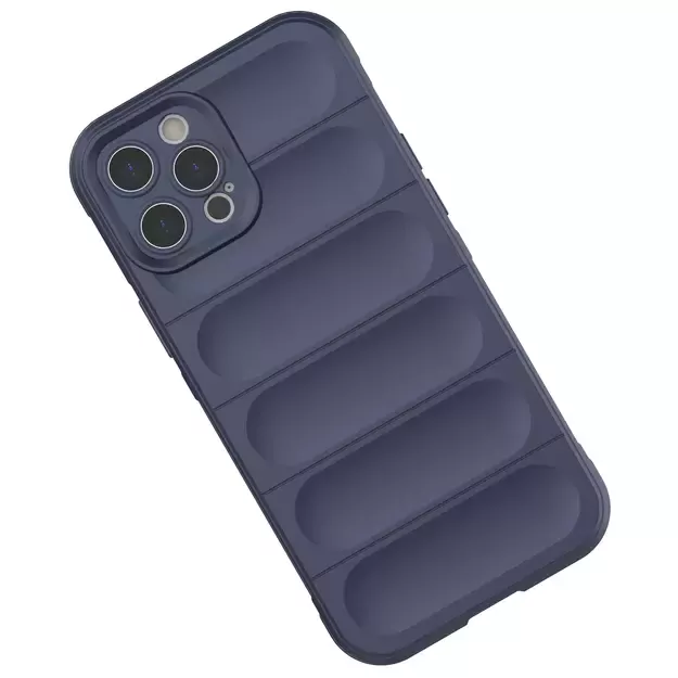 Magic Shield Case case for iPhone 12 Pro Max flexible armored dark blue cover 48