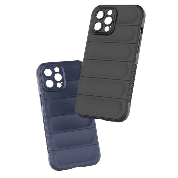 Magic Shield Case case for iPhone 12 Pro Max flexible armored dark blue cover 22