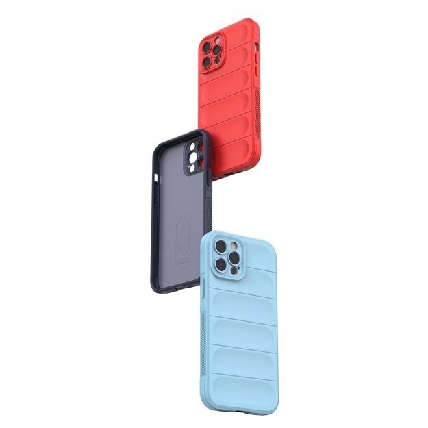 Magic Shield Case case for iPhone 12 Pro Max flexible armored dark blue cover 12