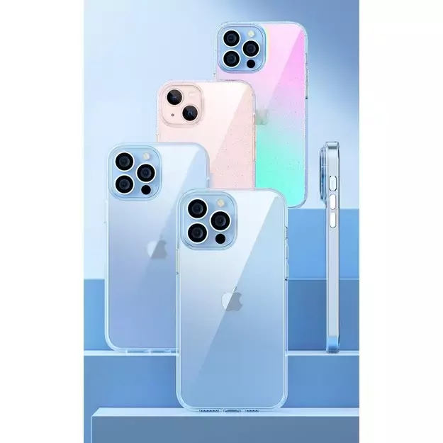 Kingxbar Elegant Series case iPhone 13 Pro case back cover transparent 23