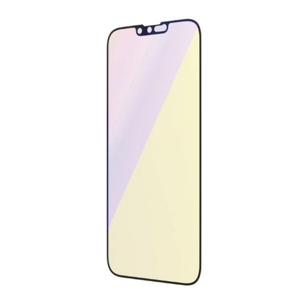 PanzerGlass Ultra-Wide Fit Antibacterial Tempered Glass with Blue Light Filter and Positioner for iPhone 14 Plus / 13 Pro Max 3