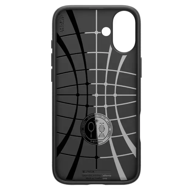 Spigen Liquid Air Case for iPhone 16 Plus - Black 3