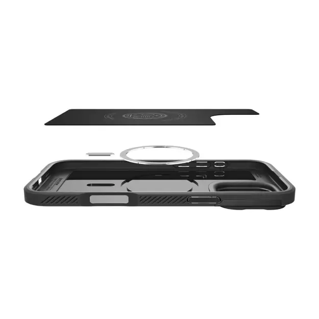 Spigen Optik Armor Mag Case with MagSafe for iPhone 16 Pro Max - Black 8