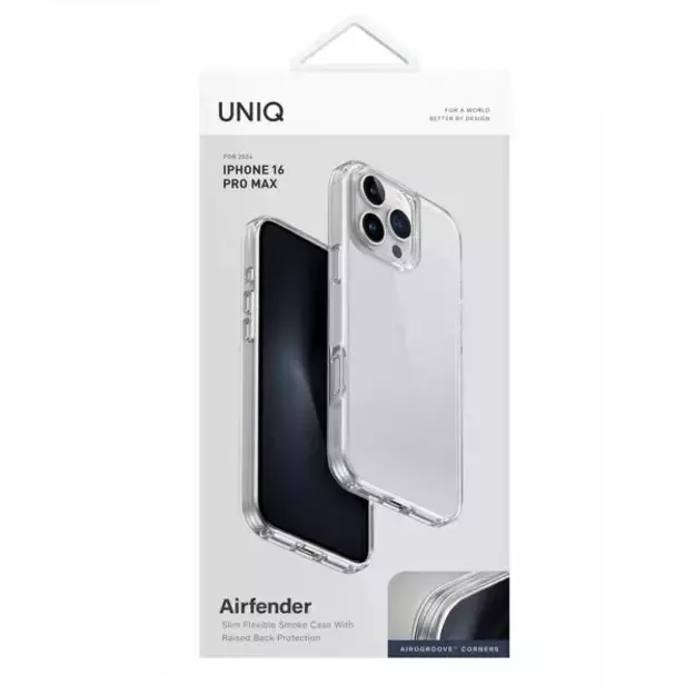 Uniq Air Fender Case for iPhone 16 Pro Max - Clear 6