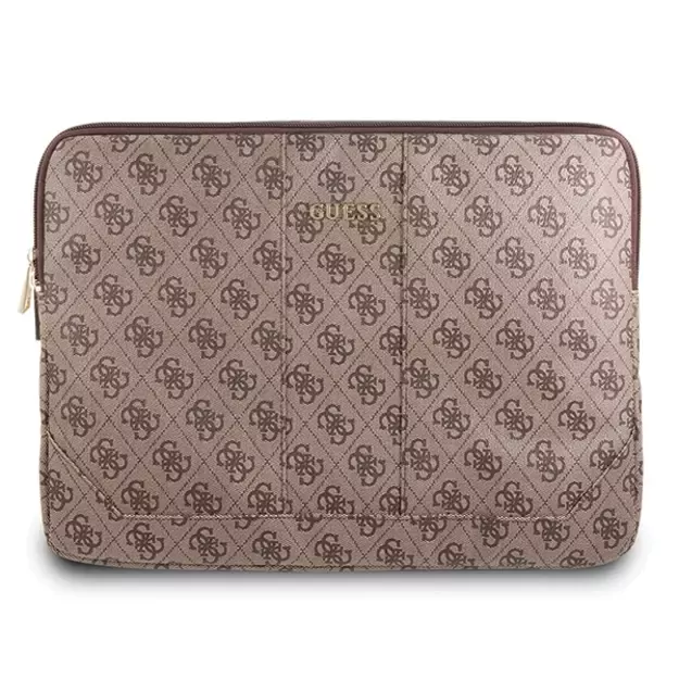 Guess Uptown case for a 13&quot  laptop - brown