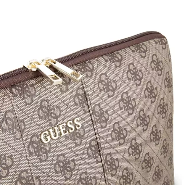 Guess Uptown case for a 13&quot  laptop - brown 8