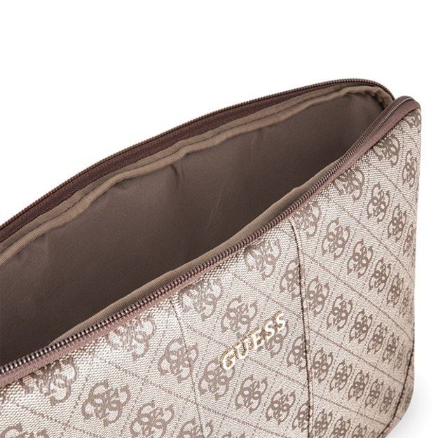 Guess Uptown case for a 13&quot  laptop - brown 4