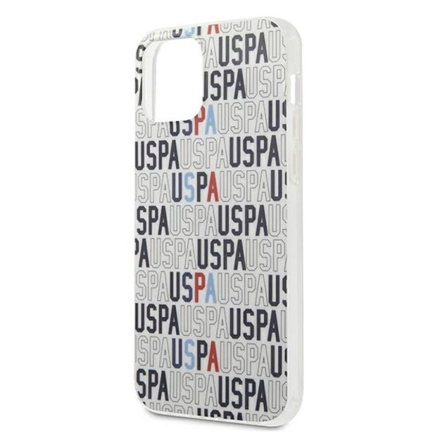US Polo USHCP12LPCUSPA6 iPhone 12 Pro Max 6,7  biały/white Logo Mania Collection 7