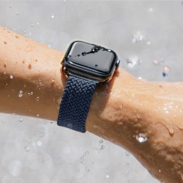 Uniq Aspen Braided strap for Apple Watch 1/2/3/4/5/6/7/8/SE/SE2 44/42/45 mm - blue 7