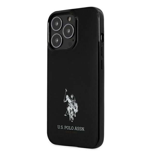 US Polo USHCP13LUMHK iPhone 13 Pro / 13 6.1&quot  black/black hardcase Horses Logo 2