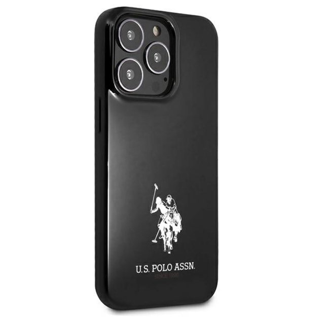 US Polo USHCP13LUMHK iPhone 13 Pro / 13 6.1&quot  black/black hardcase Horses Logo 4