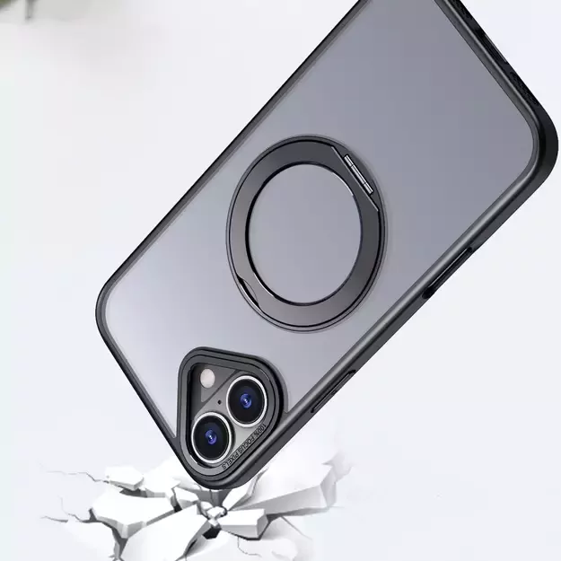 Tech-Protect MagRing MagSafe Case with Stand for iPhone 15 - Black 10