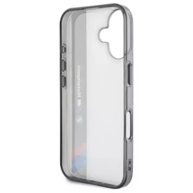 BMW Motosport IML Vertical Stripe iPhone 16 Case - Gray 1