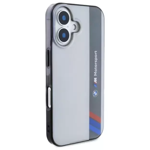 BMW Motosport IML Vertical Stripe iPhone 16 Case - Gray 11