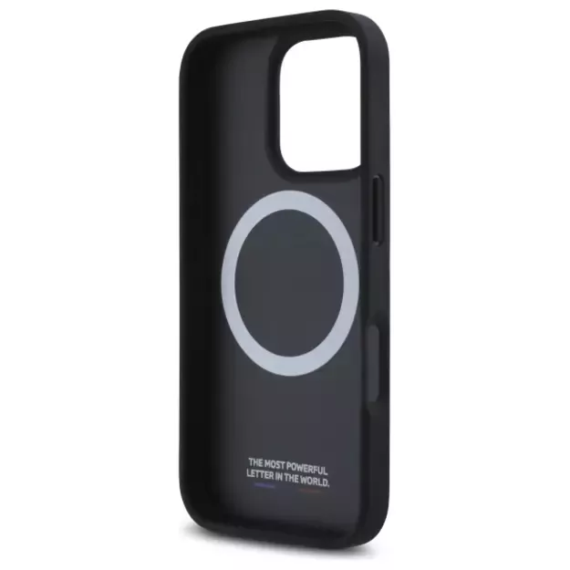 BMW M Perforated Twisted Line MagSafe case for iPhone 16 Pro - black 6