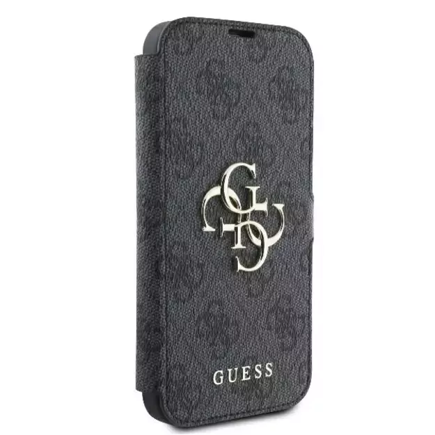 Guess 4G Metal Logo iPhone 16 Case - Black 10