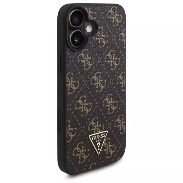 Guess New 4G Triangle Case for iPhone 16 Plus - Black 10