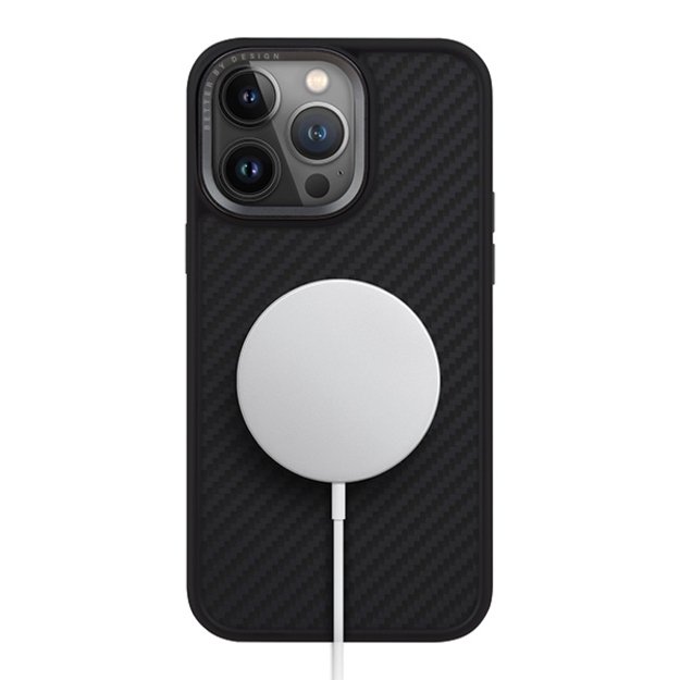 Uniq Keva Magclick Charging case for iPhone 15 Pro - black 1