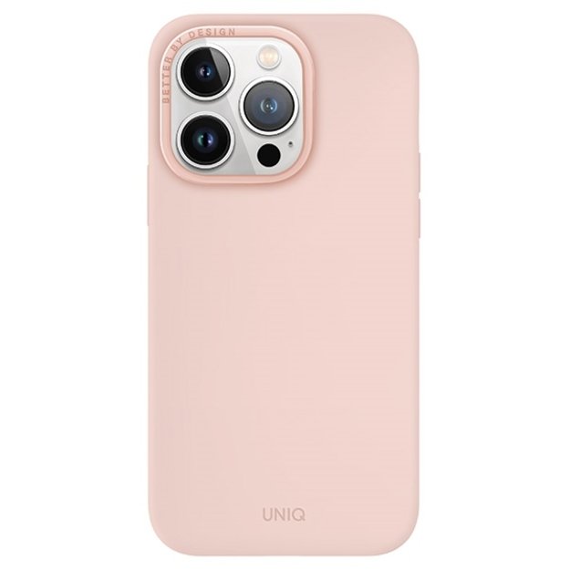 Uniq Lino Hue Magclick Charging case for iPhone 15 Pro - pink 1